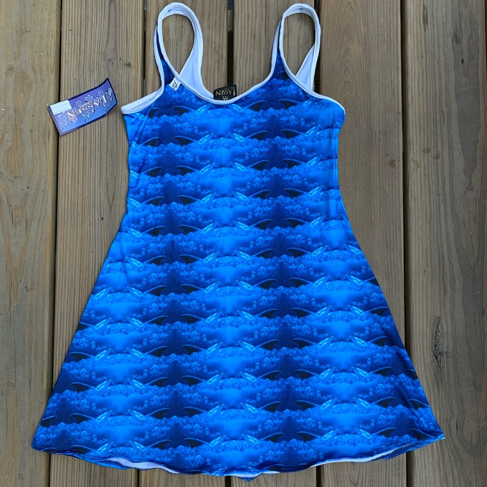 Dolphin Beach CoverUp Dress